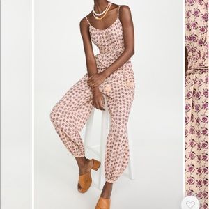 Trade/Sell🩷 Tori Burch Floral Block Print Jumpsuit🌈✨